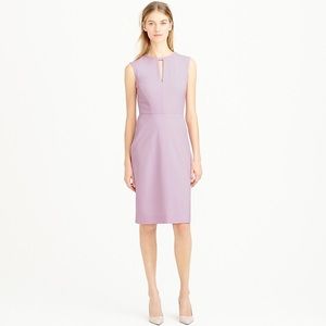 J. Crew Keyhole Italian Stretch Wool Dress NWOT